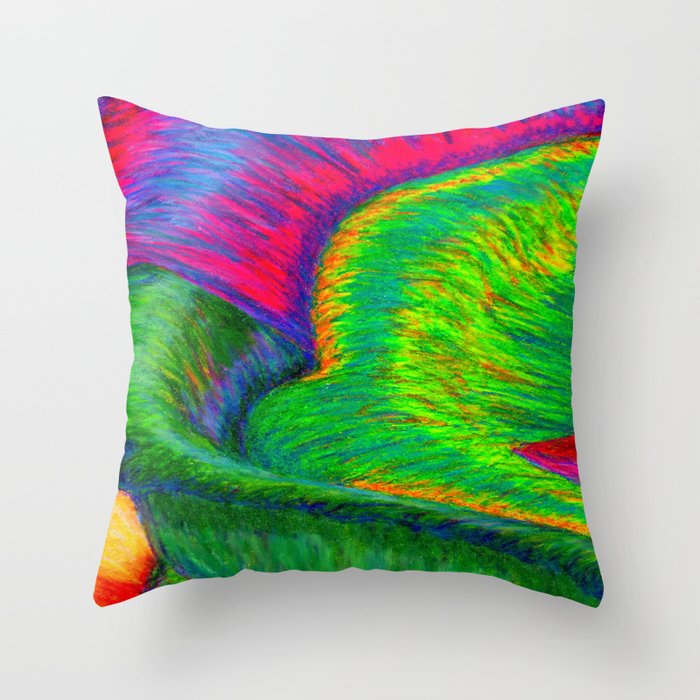 Zig When You Can Zag Throw Pillow
