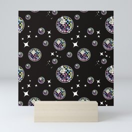 Shiny Disco Balls - Night Life Mini Art Print