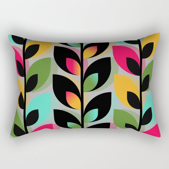 Joyful Plants III Rectangular Pillow