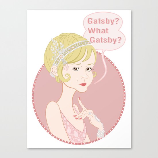 Gatsby / Daisy Buchanan Canvas Print