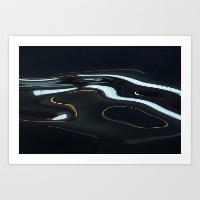 H2o 30 Water Abstract Art Print