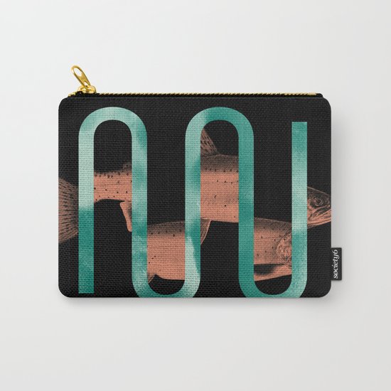 Lets Go Fishing Carry-All Pouch