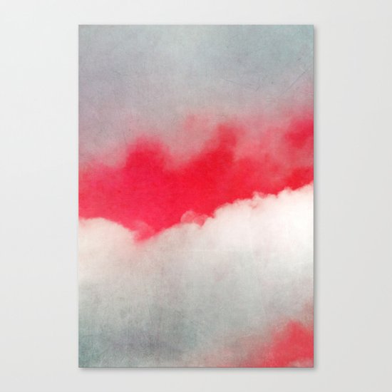 pink clouds Canvas Print
