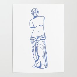 Venus Illustration Poster