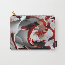 Paining a Rose Red Carry-All Pouch