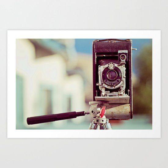 Life is like a camera Art Print