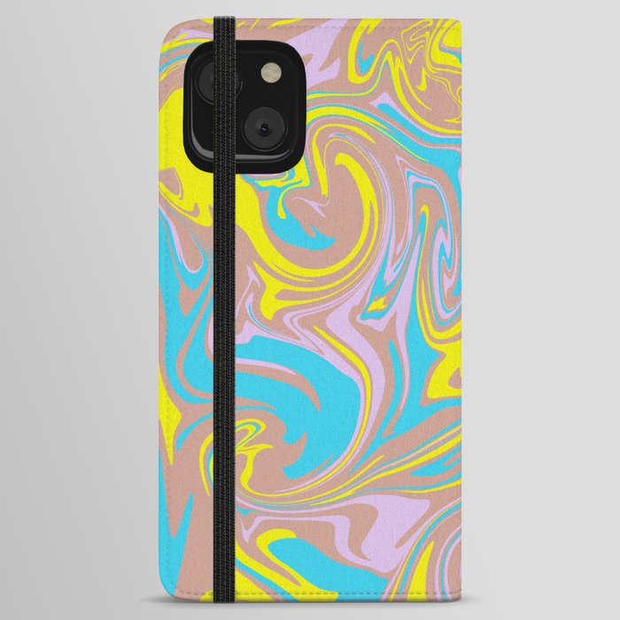 Pastel Marble iPhone Wallet Case