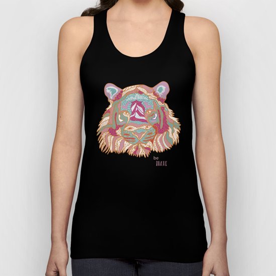 BE BRAVE Unisex Tank Top