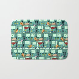 Beemo Party! FanMade Bath Mat | Retrogaming, Retro, Giftsforkids, Giftsforgamers, At, Graphicdesign, Gameconsole, Digital, Cowboy, Beemo 