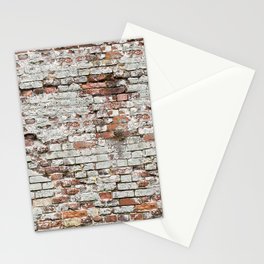 Endless seamless pattern of old brick wall  Stationery Card