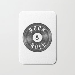 Rock & Roll Badematte | Curated, Roll, Lp, Musique, Techno, Turntable, Circus, Ep, Graphicdesign, Music 