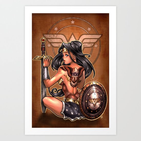 A M A Z O N Art Print