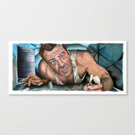 Die Hard - Come Out to the Coast Canvas Print