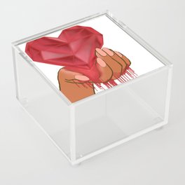 Bleeding Heart Acrylic Box