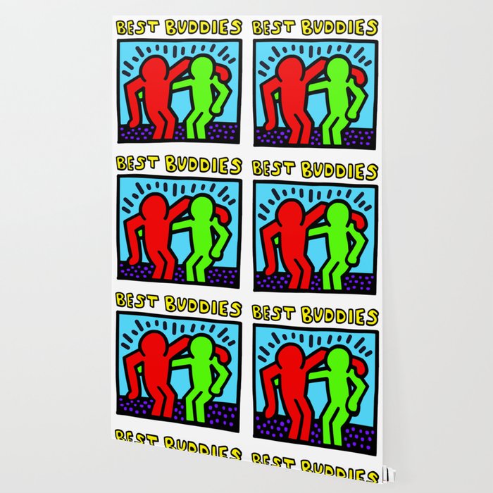 Keith Haring Inspired Best Buddies Complementary Color R G