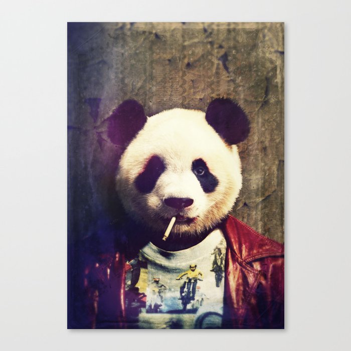 Panda Durden Canvas Print
