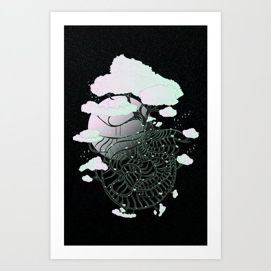 Celestial Tree Art Print