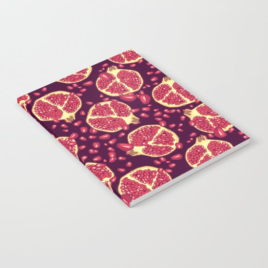 Pomegranate pattern. Notebook