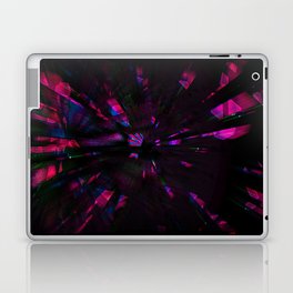 Pink motion glitch lines and speed  Laptop Skin