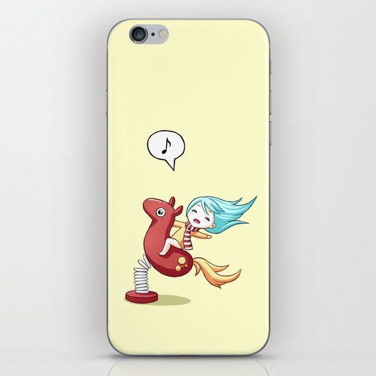 Pony Ride iPhone & iPod Skin