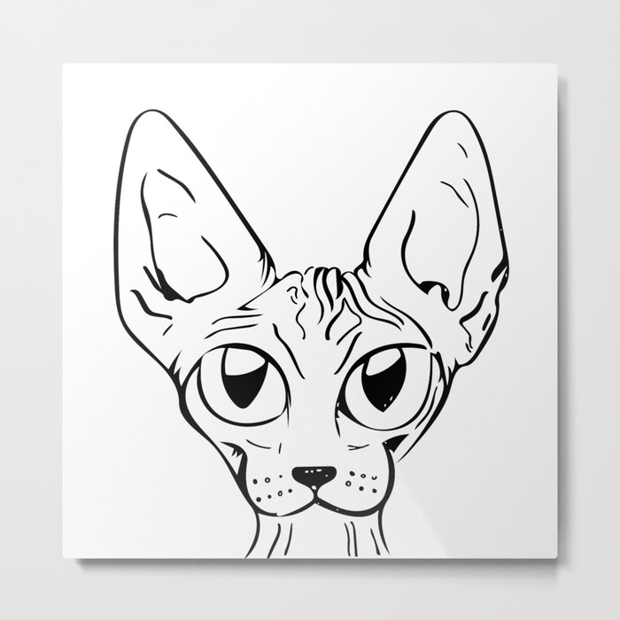 Sphynx Cat Cartoon Sphynx Cat Drawing Sphynx Illustration