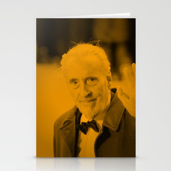 Christopher Lee Stationery Cards