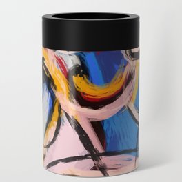 Abstract expressionist art with some speed and sound Can Cooler