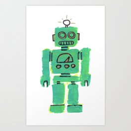 Just Robot. Art Print