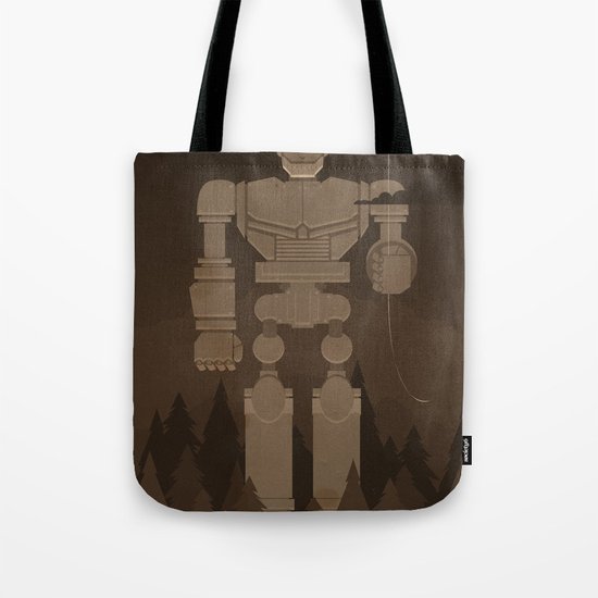 The Robot and The Balloon Tote Bag