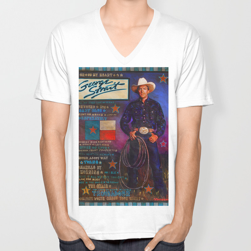 george vneck tshirts