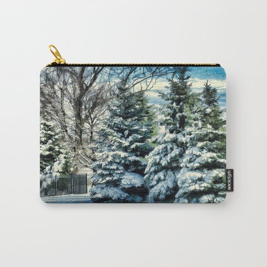 Winter In New England Carry-All Pouch