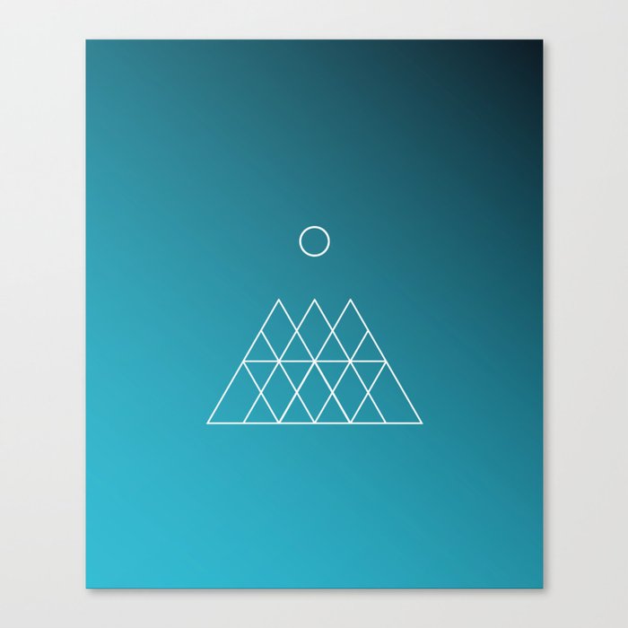 Geometry Canvas Print