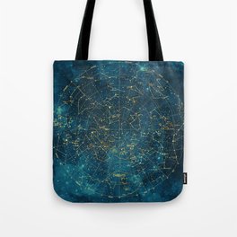 Under Constellations Tote Bag