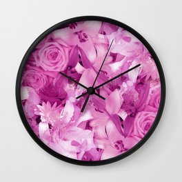 Floral Wall Clock