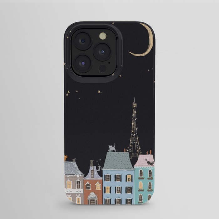 Cats in Paris iPhone Case