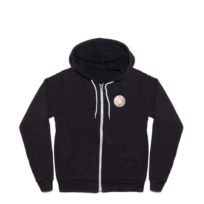 BALLS / Baseball Full Zip Hoodie