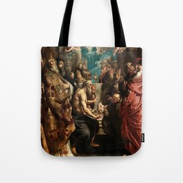Disputation of the Holy Sacrament by Peter Paul Rubens Tote Bag