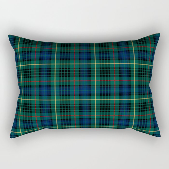 Clan Stewart Hunting Tartan Rectangular Pillow