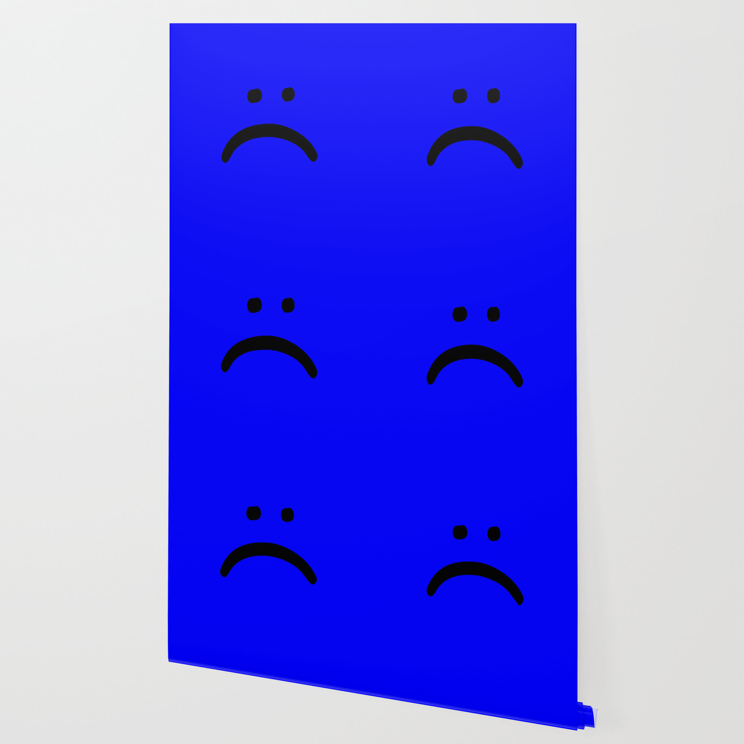 Sad Face Anxiety Awareness Wallpaper By Wordart28 Society6