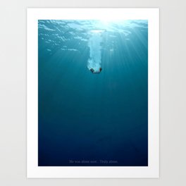 Submerged Art Print