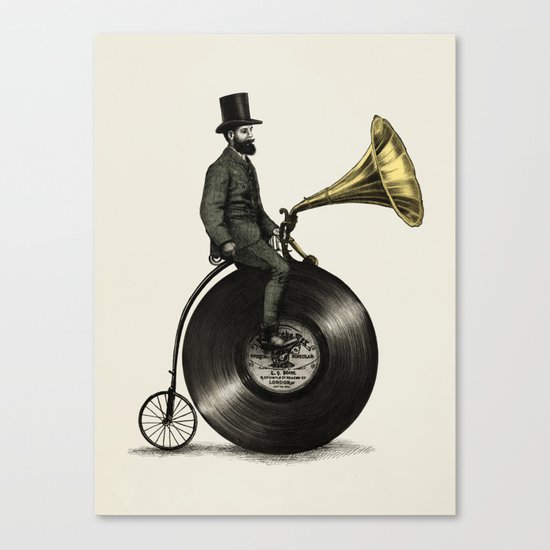 Music Man Canvas Print