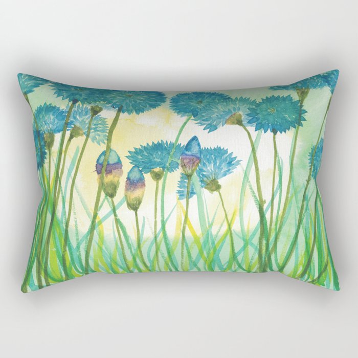 May your cornflowers never fade Rectangular Pillow