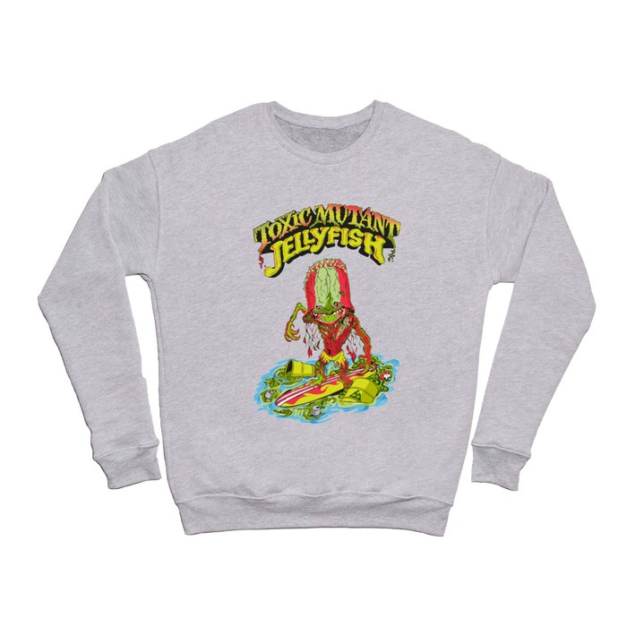 Toxic Mutant Jellyfish Crewneck Sweatshirt