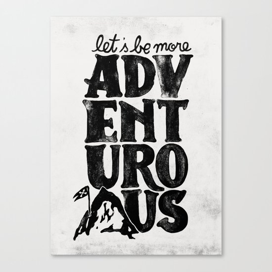 MORE ADVENTUROUS II Canvas Print