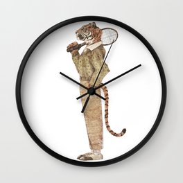 Tiger Tennis Club Wall Clock