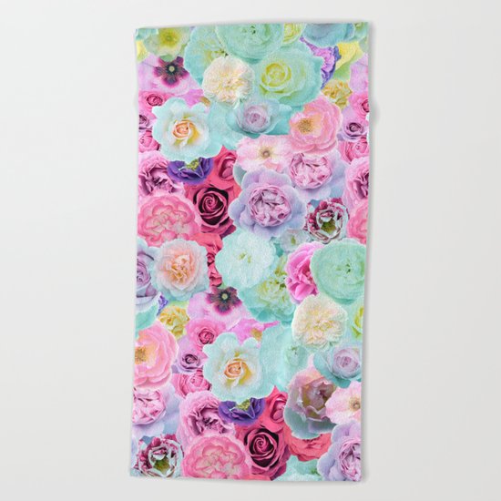 Roses II Beach Towel