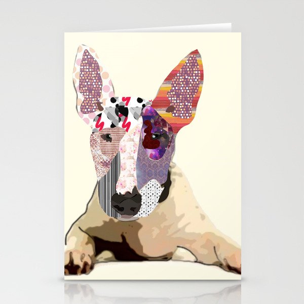 Bull terrier Stationery Cards