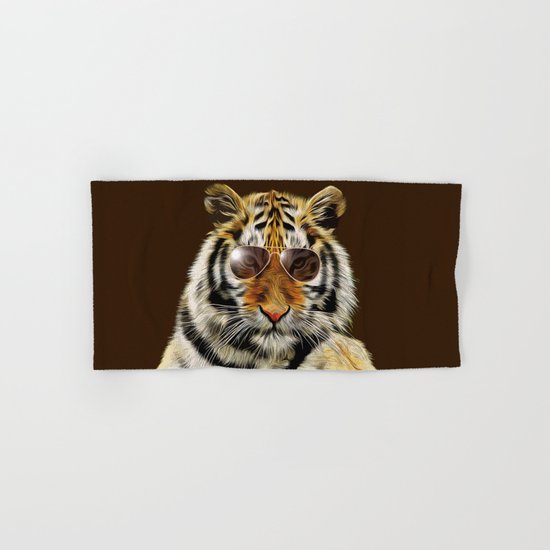 In the Eye of the Tiger Hand & Bath Towel