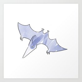 Dino Print - Pterodactyl Art Print