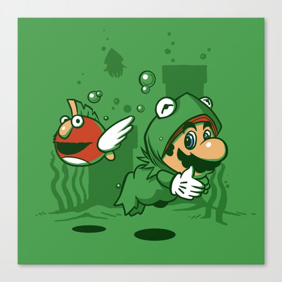 Muppet Suit Canvas Print